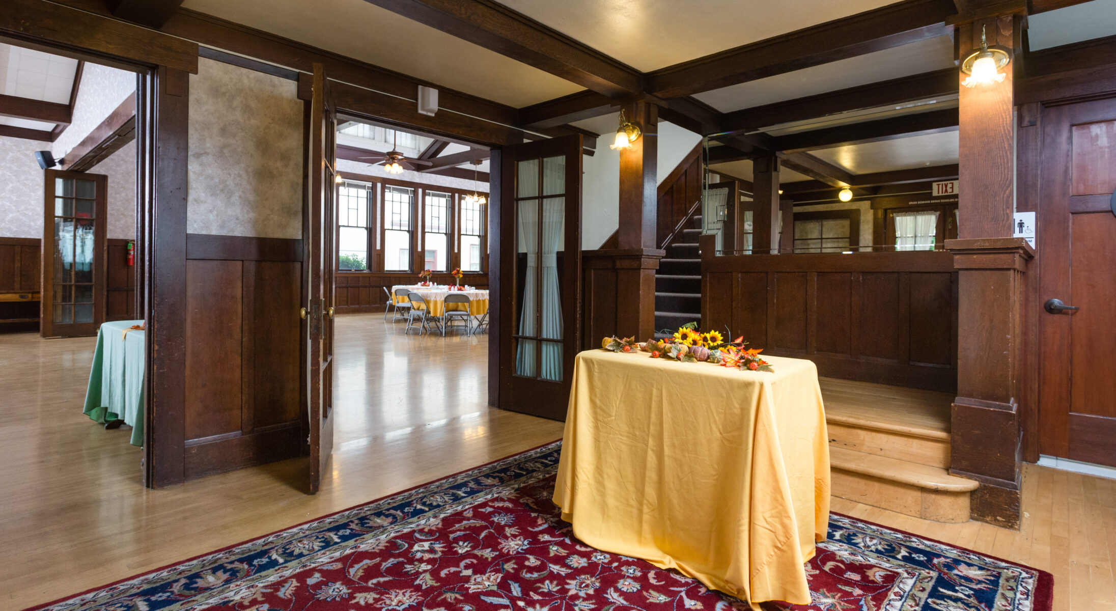 PWC Clubhouse reception area / entrance hall